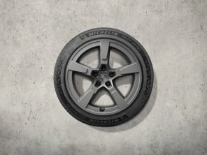 21" Macan Style Offroad Sommer-Radsatz, Vesuvgrau. Porsche Macan-e - 95C044660E